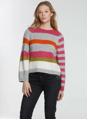 Alexa Mix Stripe - Rose