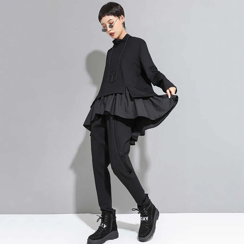 Asahi Ruffle Sweatshirt by Marigold Shadows