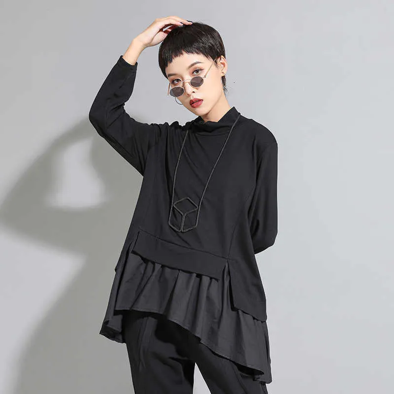 Asahi Ruffle Sweatshirt by Marigold Shadows