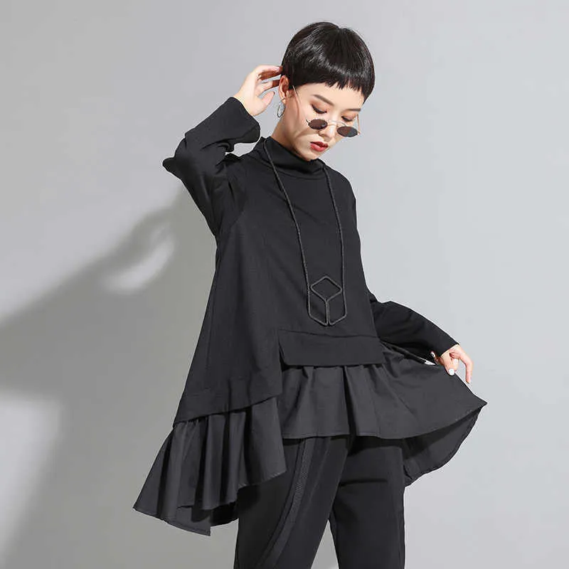 Asahi Ruffle Sweatshirt by Marigold Shadows