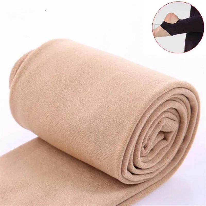 Autumn Winter Thermal Leggings Women High Waist Slim Pants