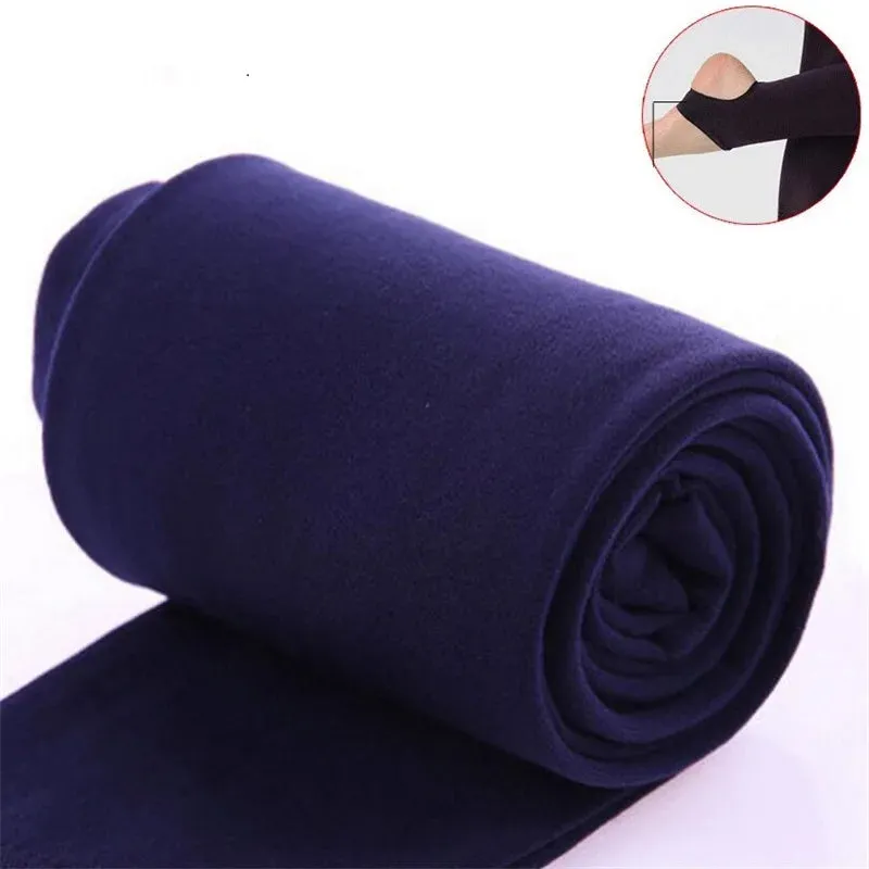 Autumn Winter Thermal Leggings Women High Waist Slim Pants