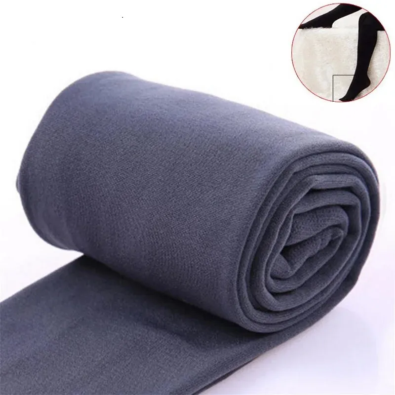 Autumn Winter Thermal Leggings Women High Waist Slim Pants