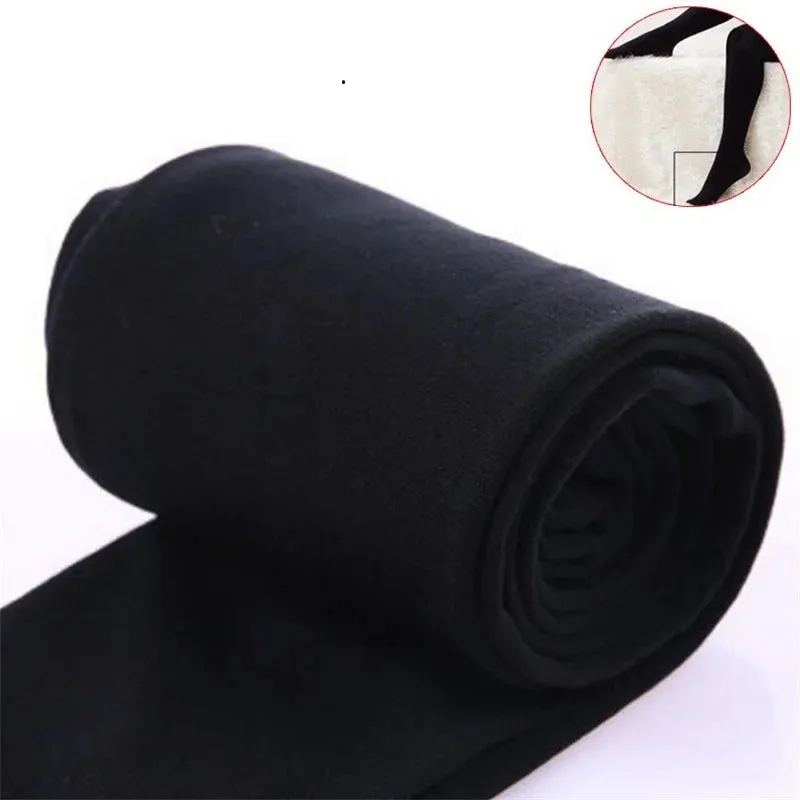 Autumn Winter Thermal Leggings Women High Waist Slim Pants
