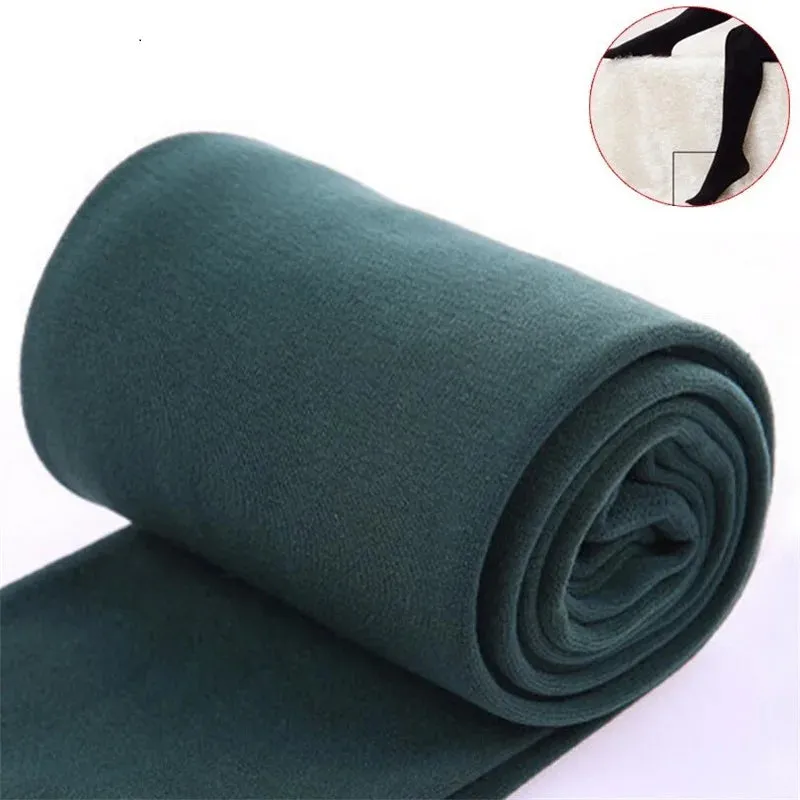 Autumn Winter Thermal Leggings Women High Waist Slim Pants