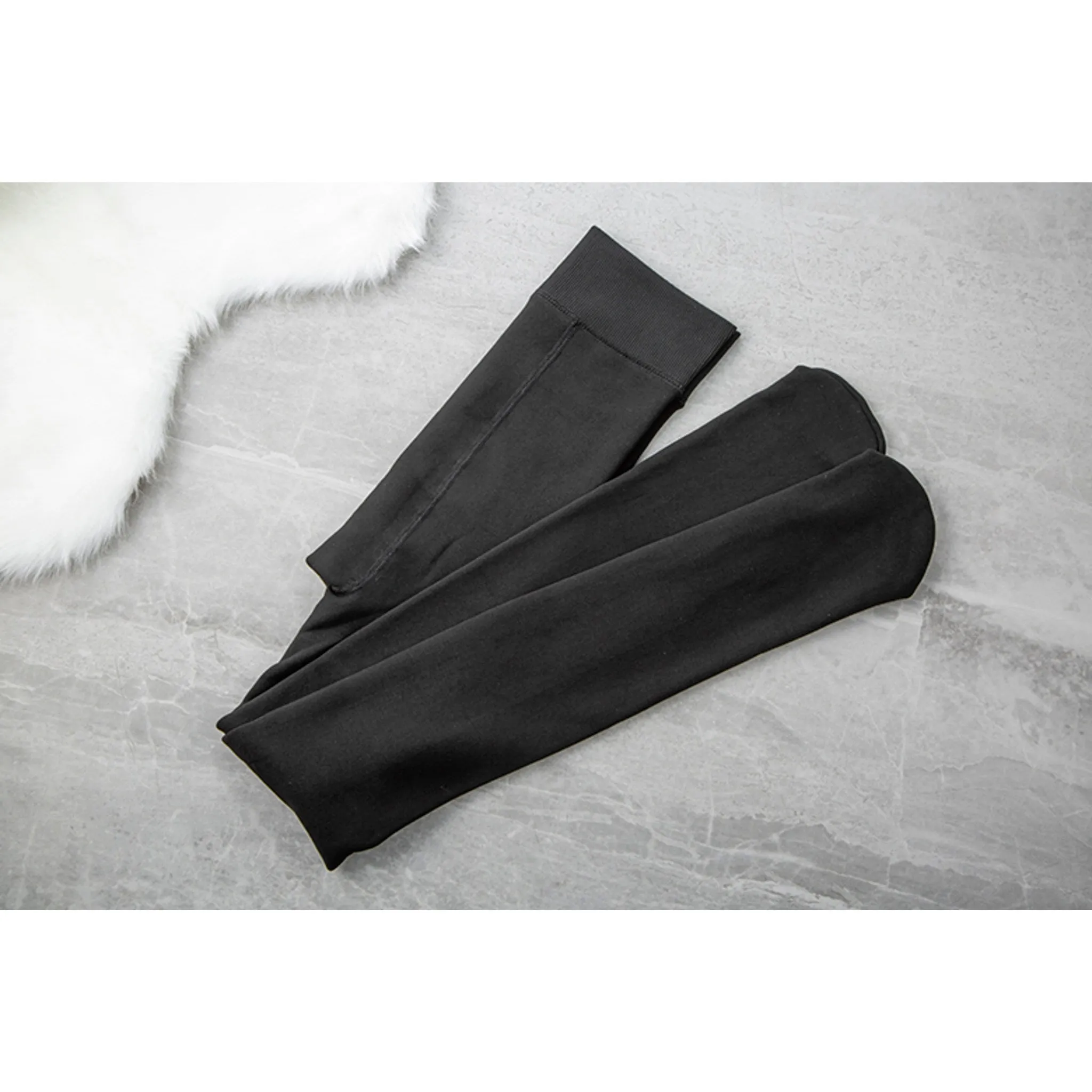 Base Alpha Essential Women's Winter Fleece Leggings Stockings 2p - 🏆 #63 - Clothing/Accessories - Best of December