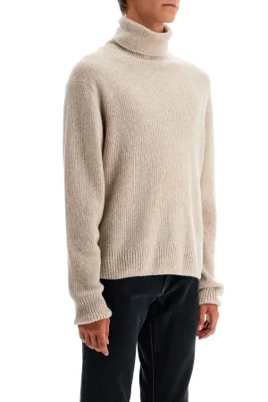 cashmere and silk turtleneck sweater