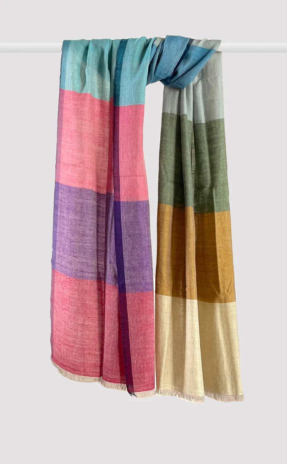 Cashmere Multi Stripes Stole