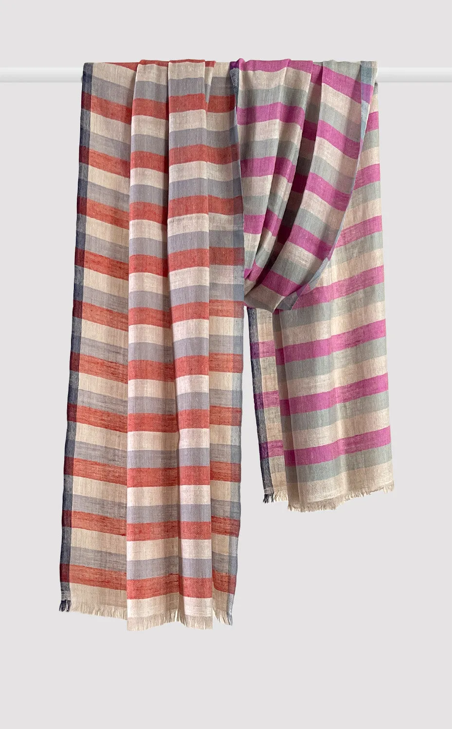 Cashmere Zest Stripes Stole