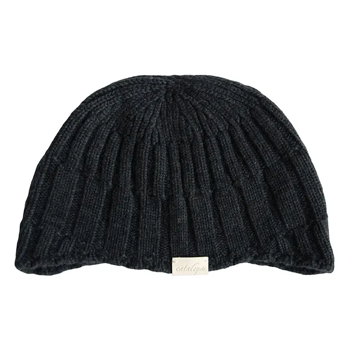 Cataleya Baby Zinga Cashmere Bonnet Black