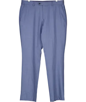 Charles Tyrwhitt Blue Wool Suit Trousers W36