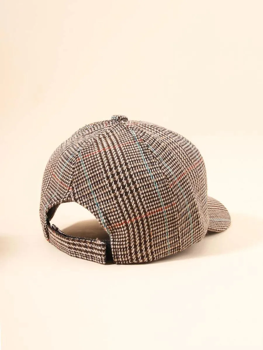 Checkerboard Vintage Wool Cap | LIMITED QUANTITY