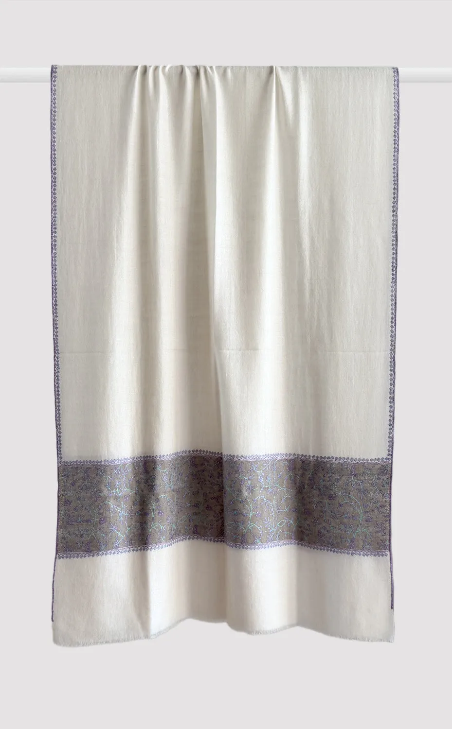Cloud Pashmina Embroidered Stole