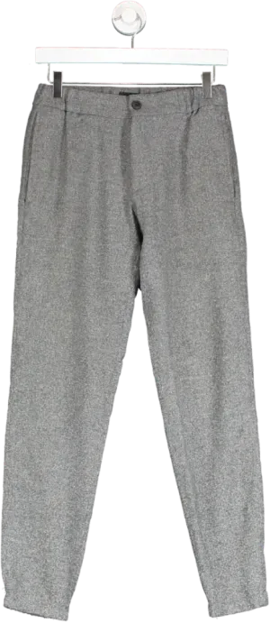 Club Monaco Grey Wool Blend Trousers UK XS