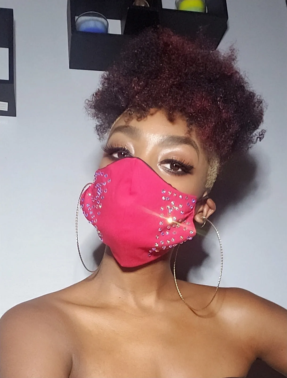 Customized Bling Mask - Mask Only