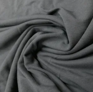 Dark Shadow Bamboo Stretch Fleece Fabric
