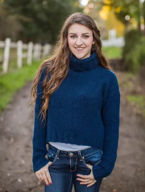 Double Seed Ribbed Turtleneck Pattern
