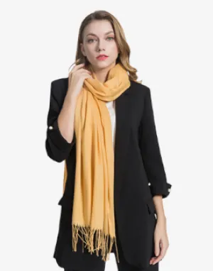 Elegant Pashmina Cashmere Shawl Scarf - Office wear Elegant Wraps Female Hijab Thin Shawl Head Scarves Foulard Stoles