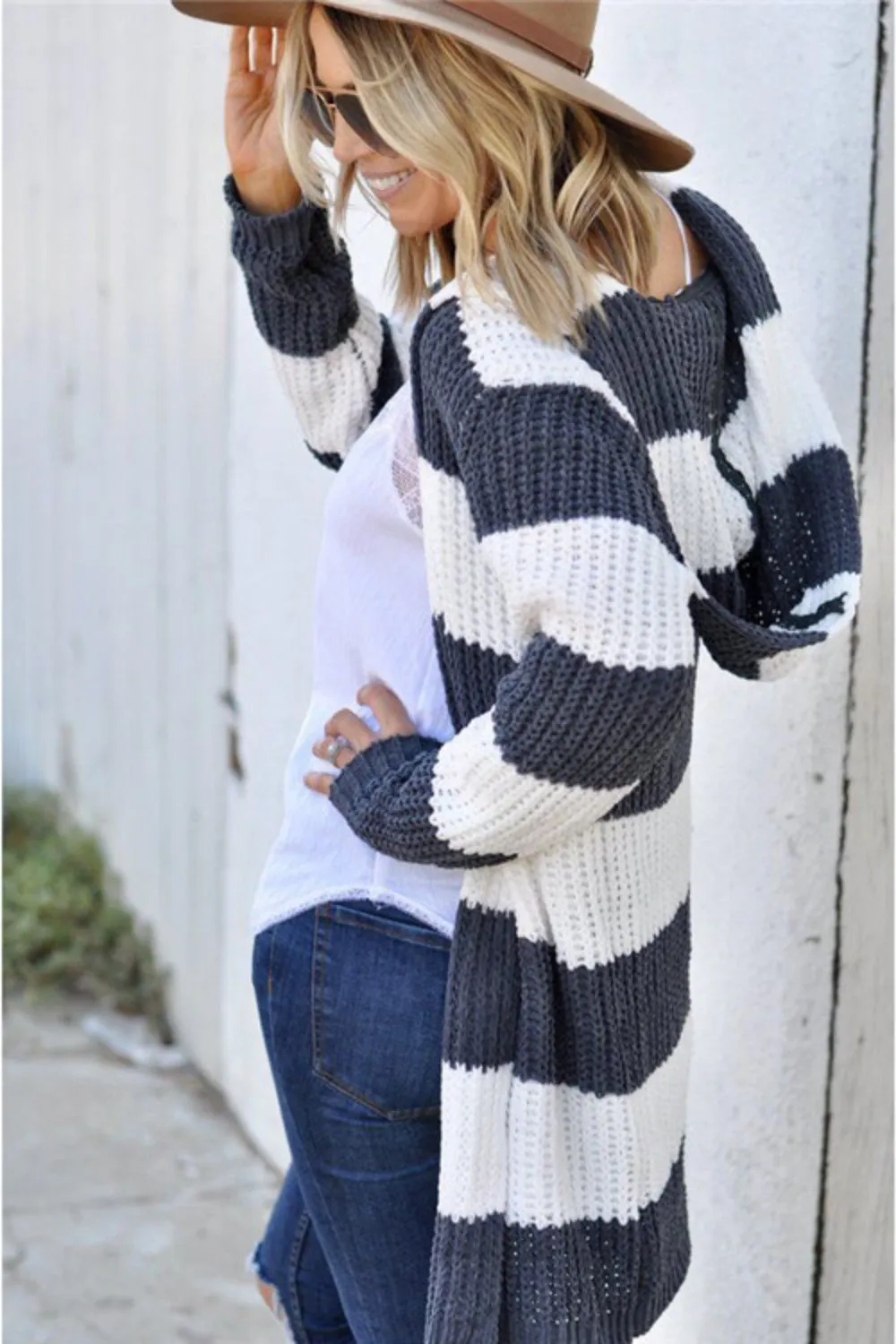 Fall Feels Open Front Cardigan