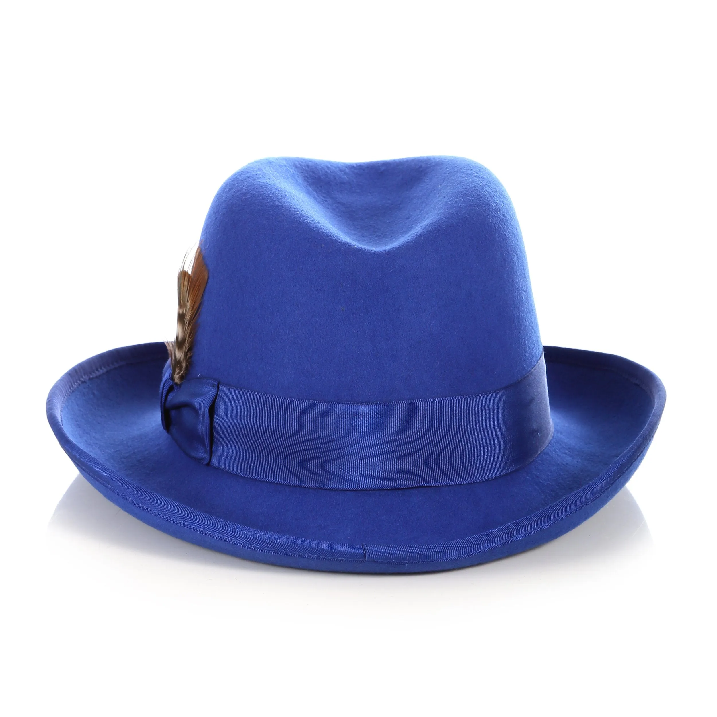 Ferrecci Premium Royal Blue Godfather Hat