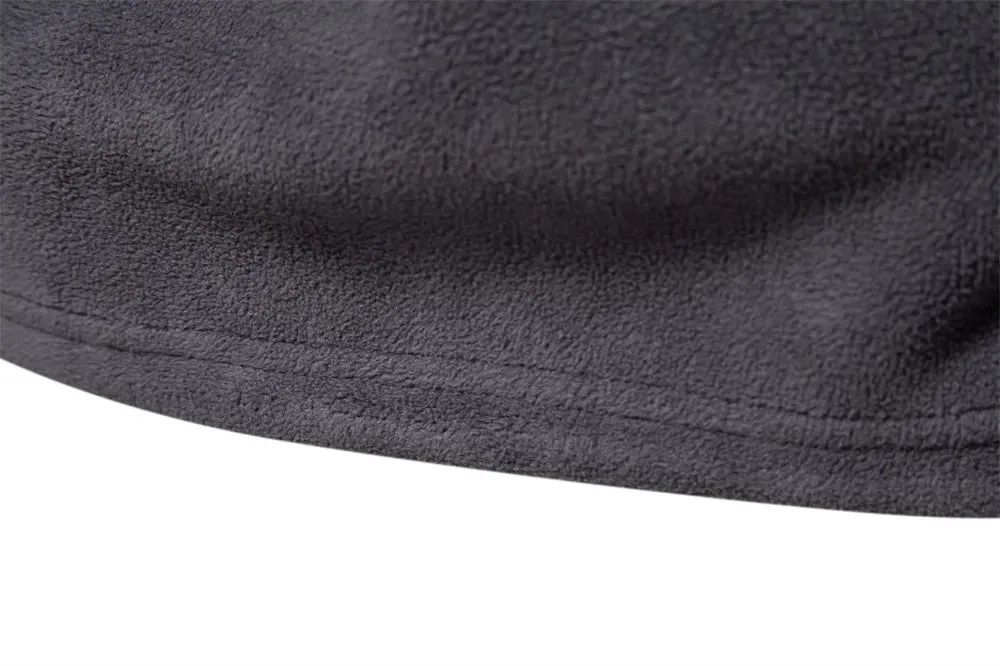 Funki Buys | Sweaters | Men's Warm Mock Neck Fleece Pullover