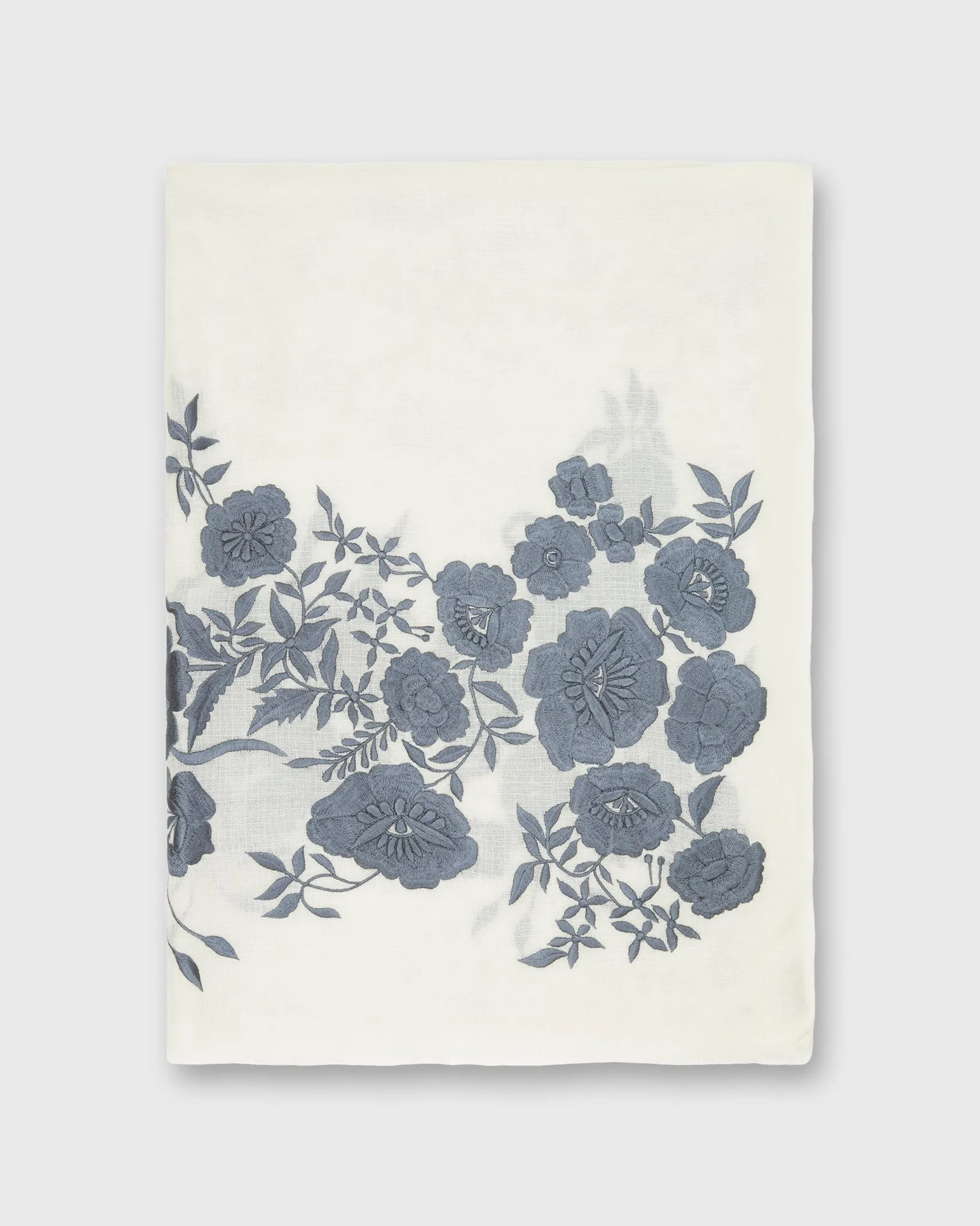Heart Affair Scarf in Ivory/Navy