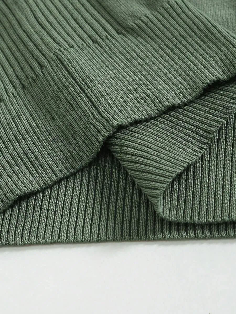 Homme Men Solid Turtleneck Sweater