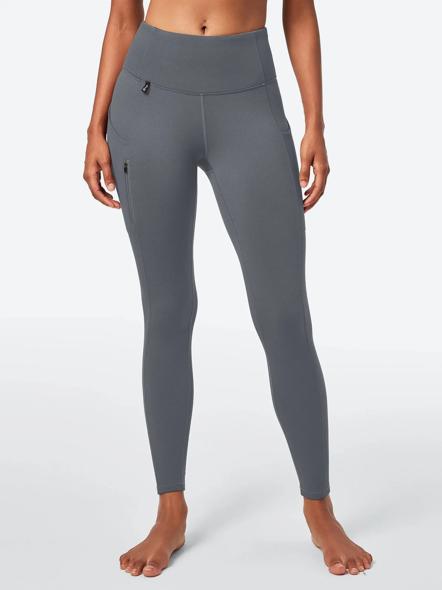 IUGA HeatLab® Fleece Lined Water Resistant Leggings with Pockets
