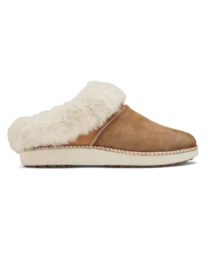 Ku‘i Slipper in Tan & Bone