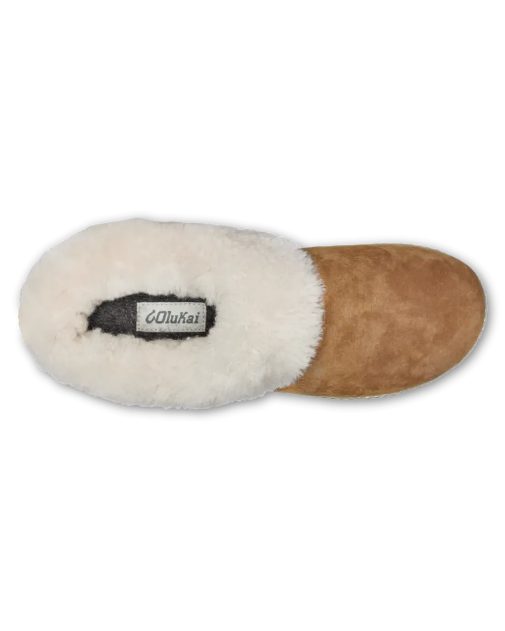 Ku‘i Slipper in Tan & Bone