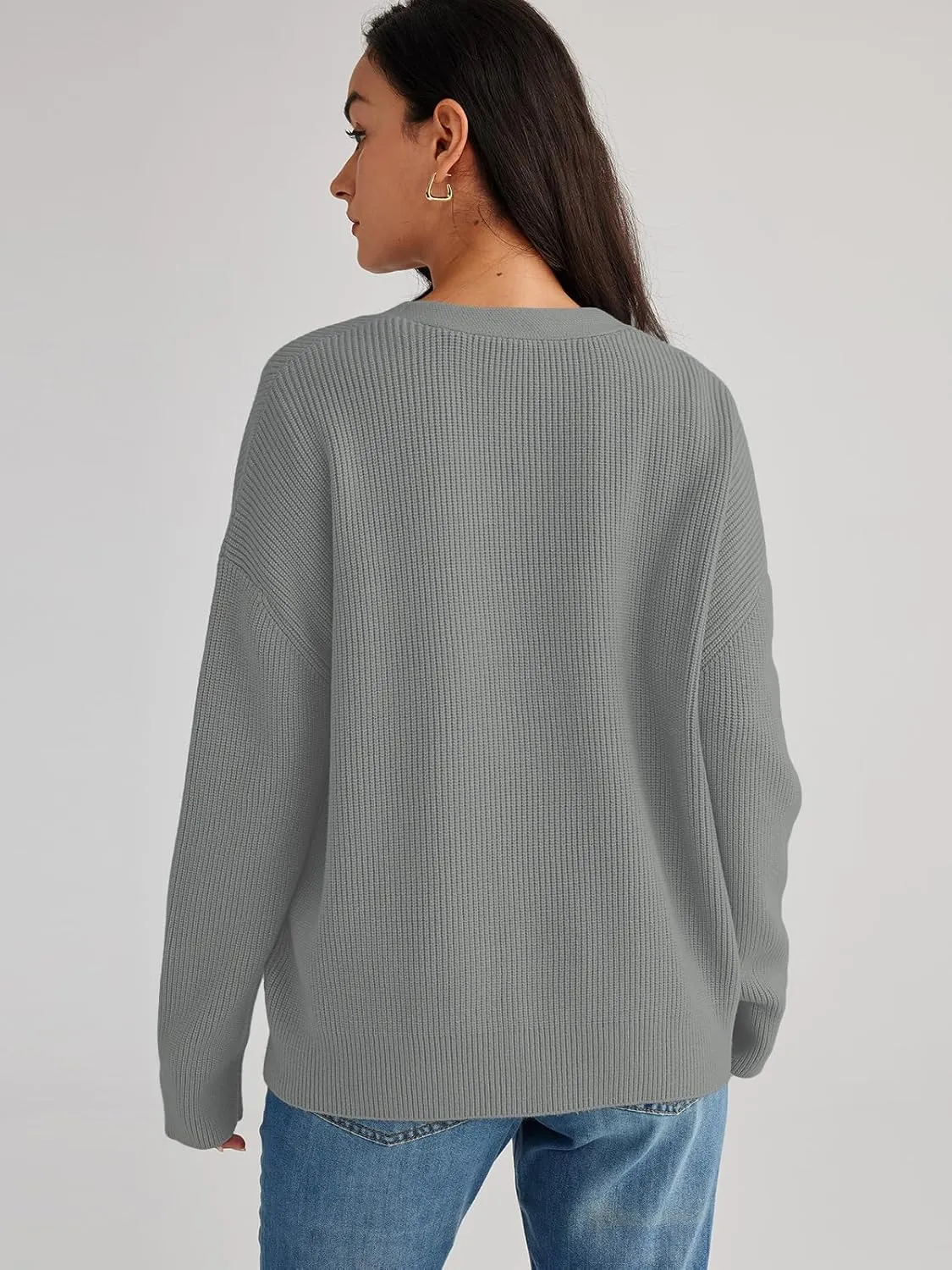 LILLUSORY Cardigan Sweaters for Women 2025 Summer Fashion Oversized Lightweight Sweater Knit Work Jacket Outfits Clothes