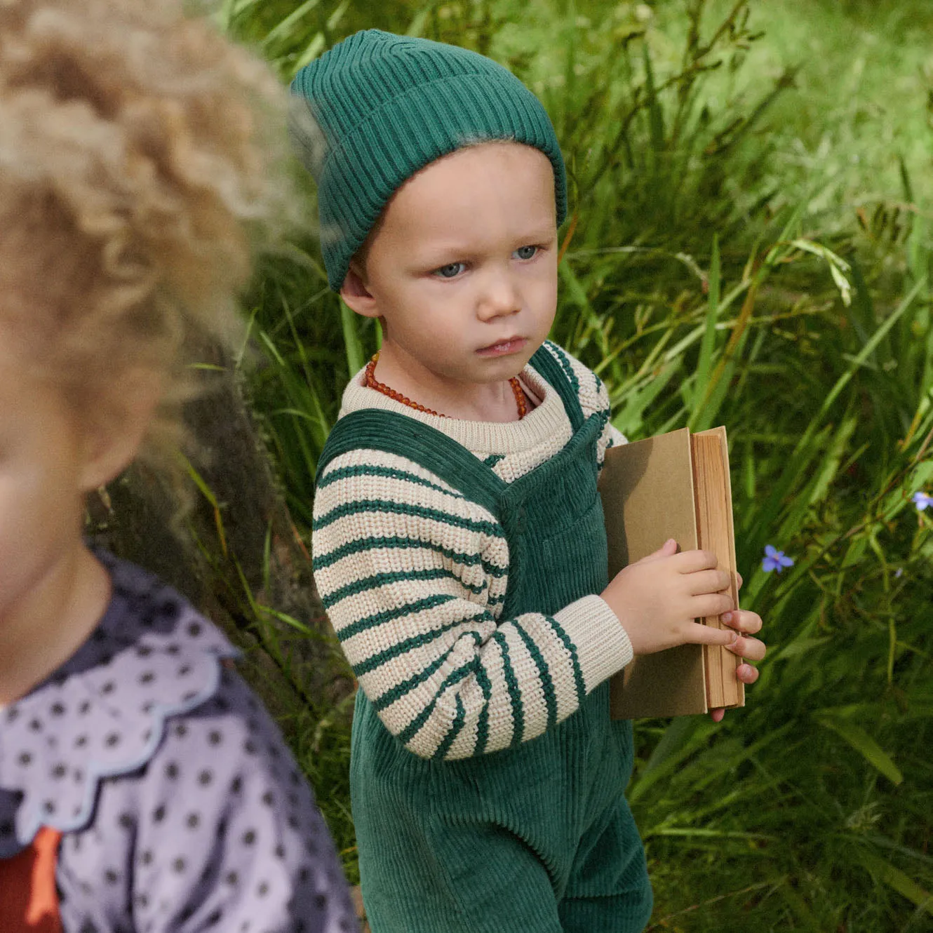 Nature Baby Forest Beanie -  Pine