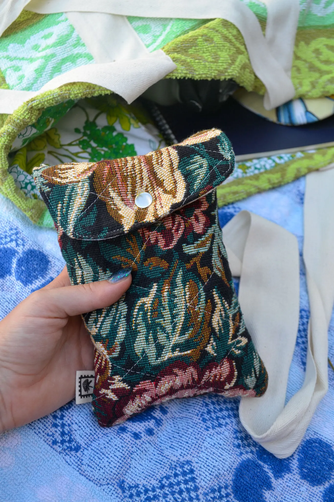 Quilted Pouch | Tapestry | Mini