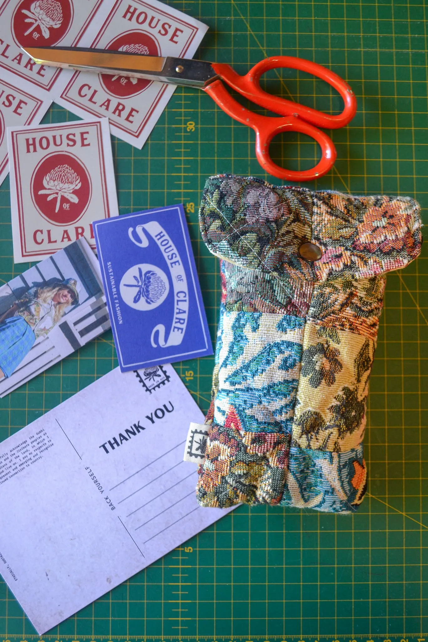 Quilted Pouch | Tapestry | Mini