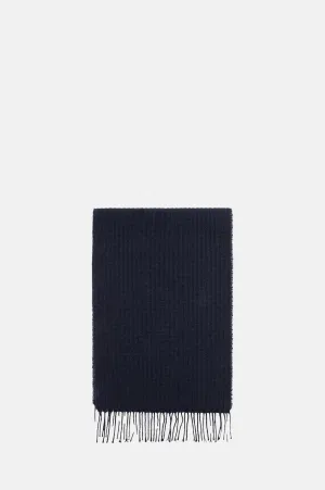 Scarf Two Navy Blue