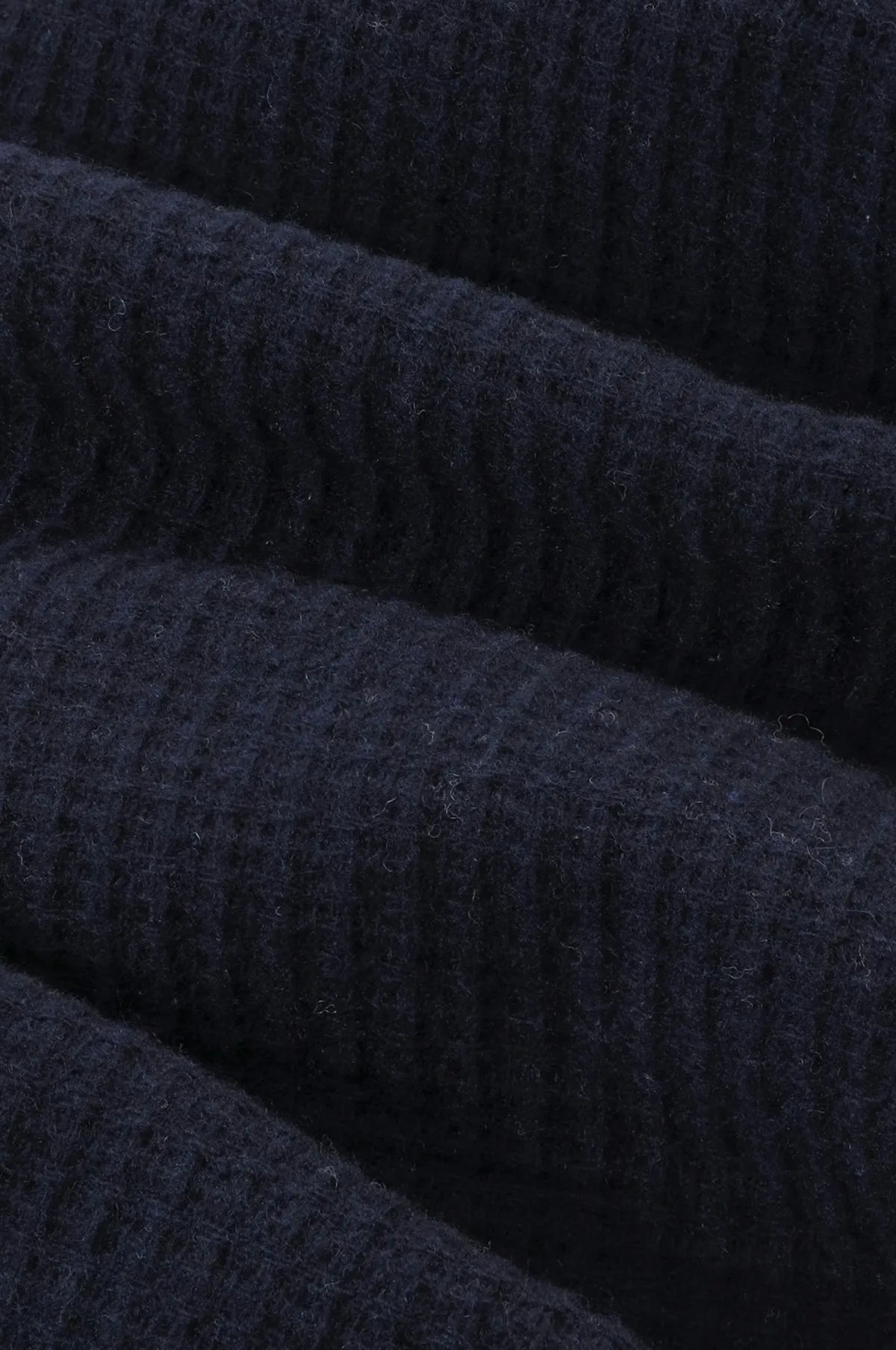 Scarf Two Navy Blue