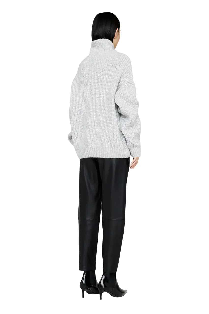Sydney Sweater - Light Heather Grey