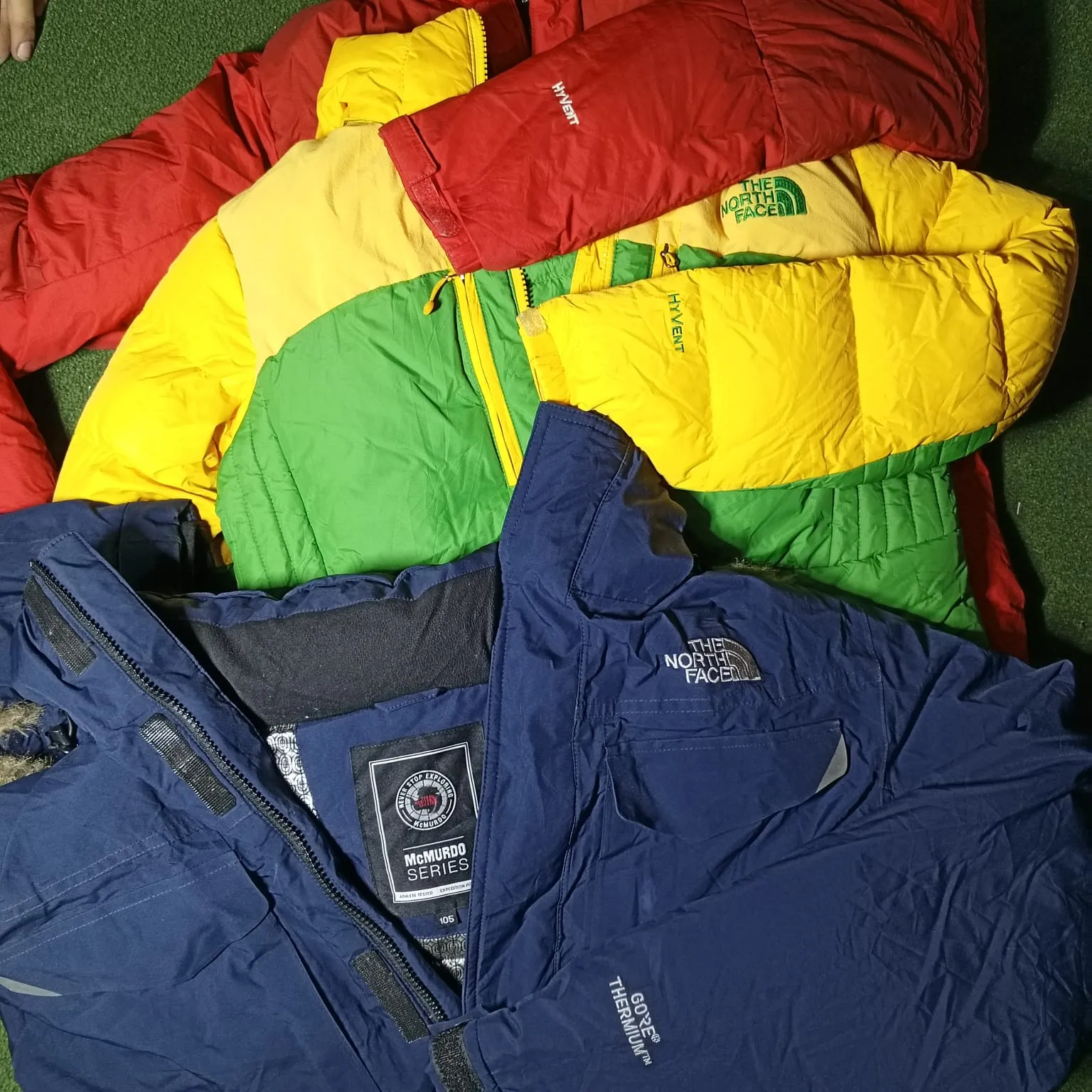 The North Face Puffer Jackets (HyVent and McMURDO)