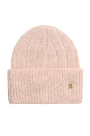 Tommy Hilfiger Womens Timeless Beanie Pink Bloom