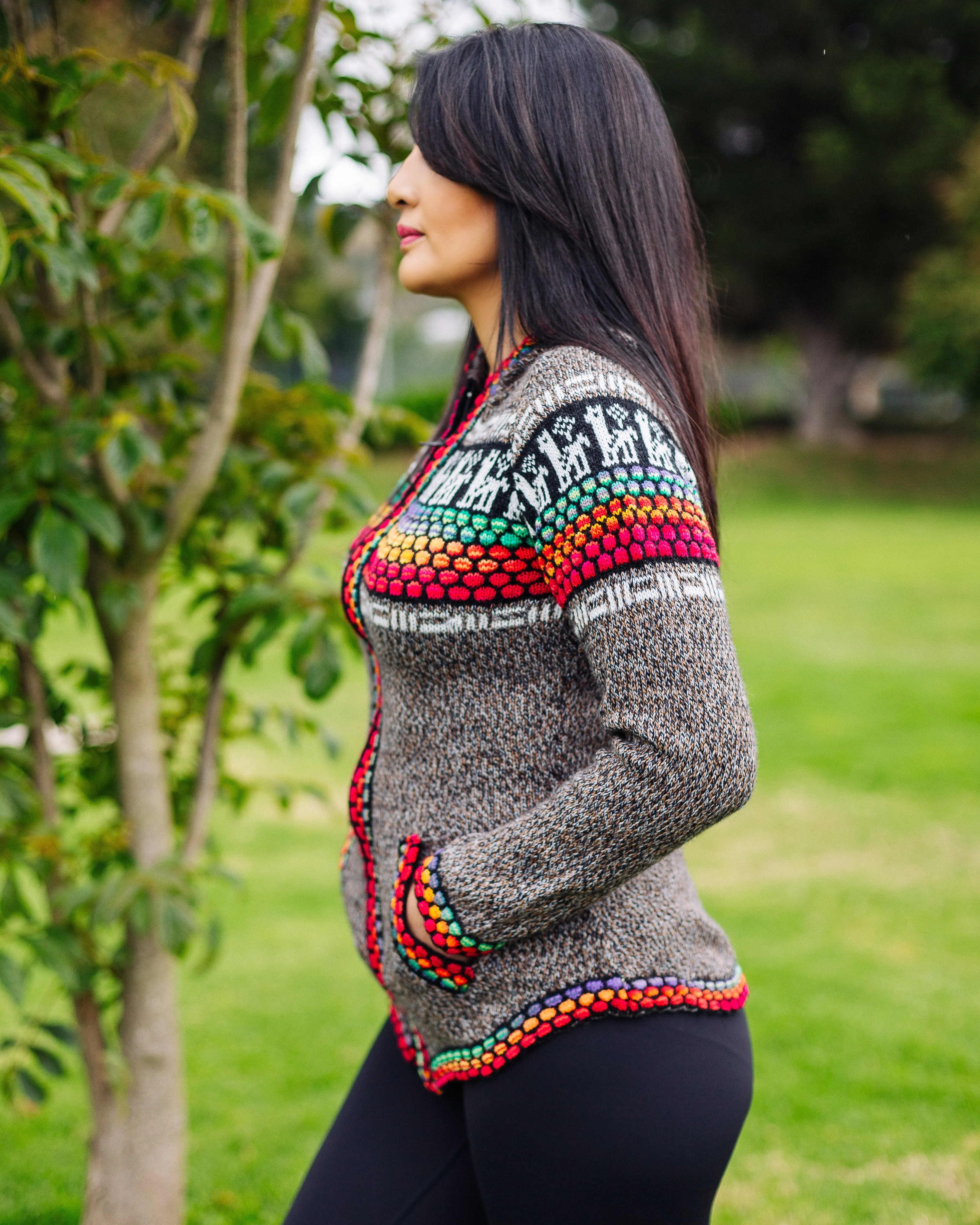 Trout Traditional Alpaca Sweater