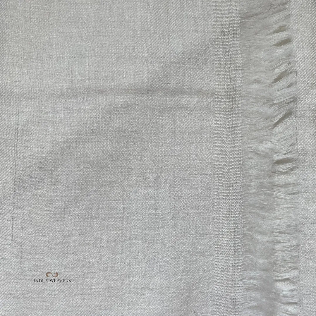 Undyed Pashmina Shawls & Stoles - 200x100CM