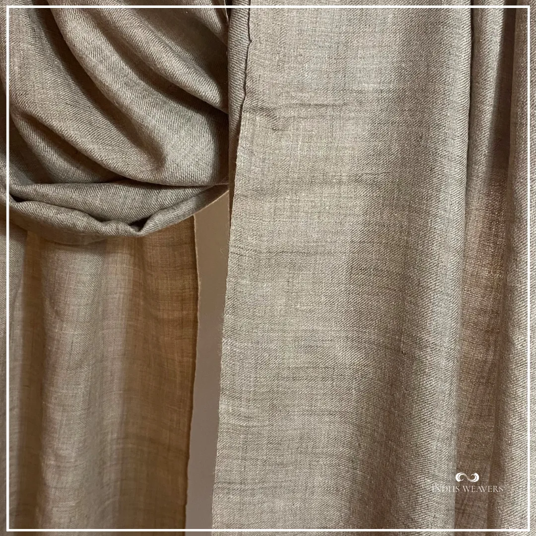 Undyed Pashmina Shawls & Stoles - 200x100CM