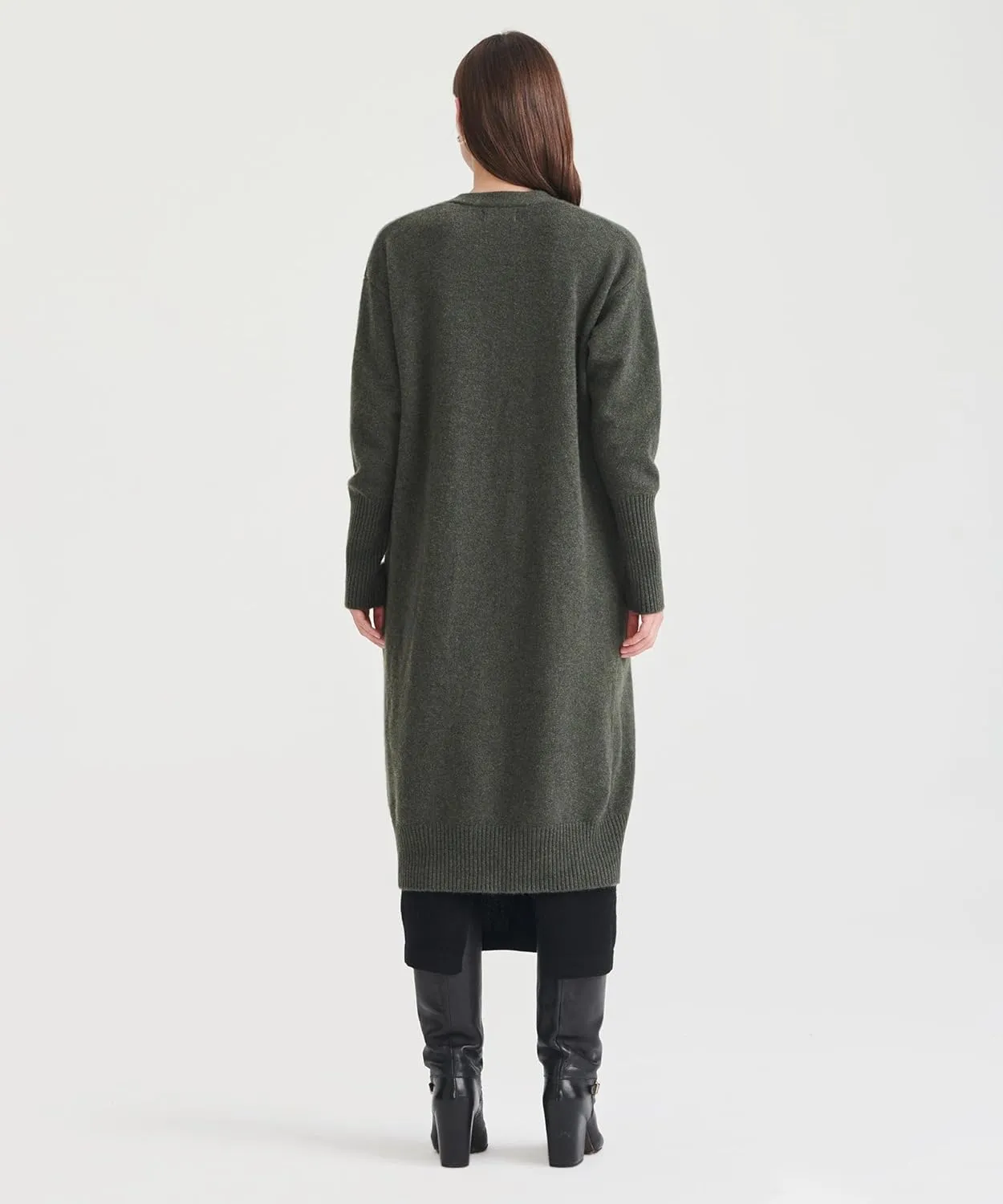 Women's Luxe Cashmere Duster Cardigan