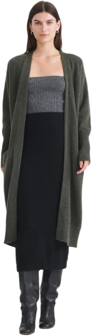 Women's Luxe Cashmere Duster Cardigan