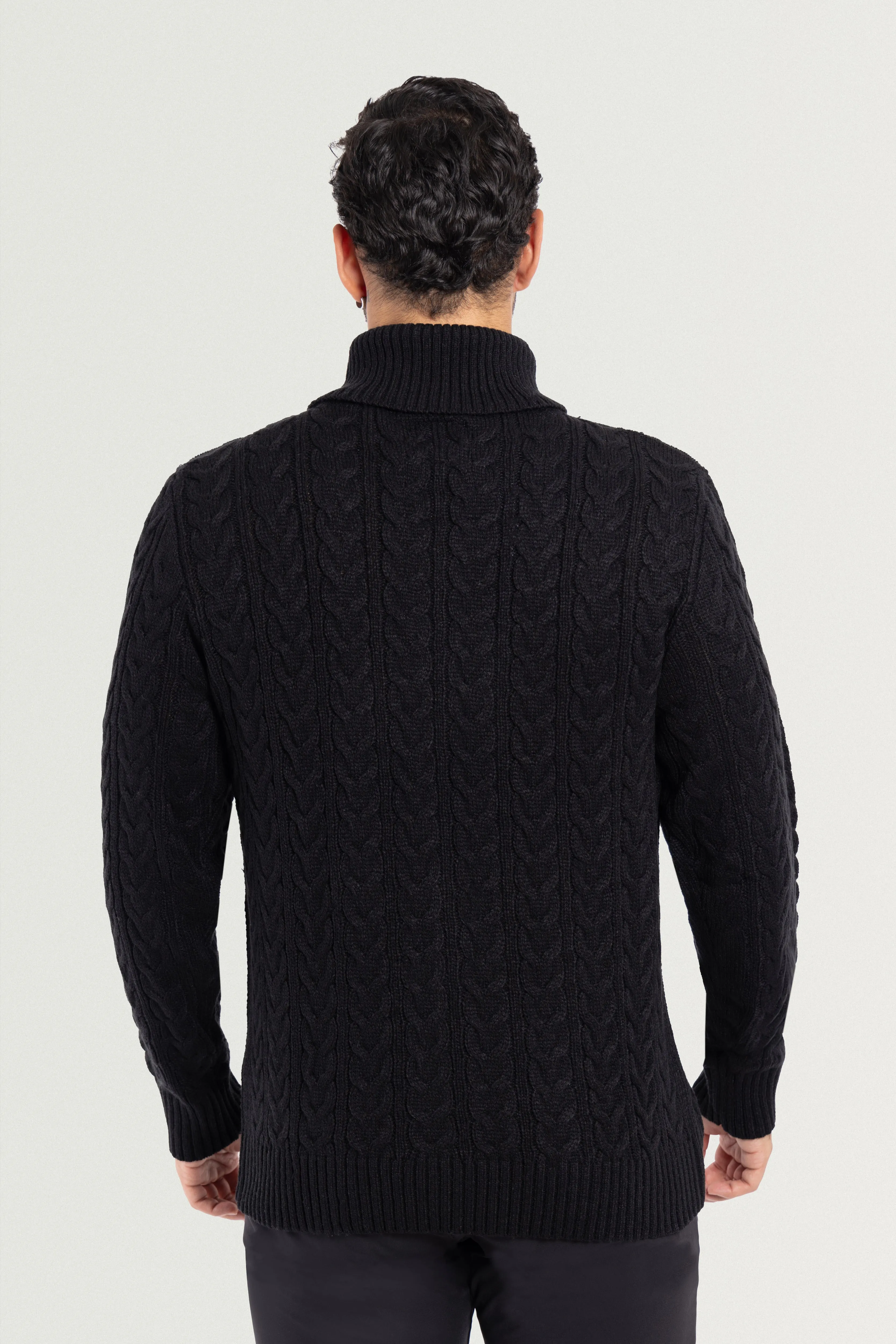 X RAY Men's Soft Slim Fit Turtleneck Pullover Sweaters
