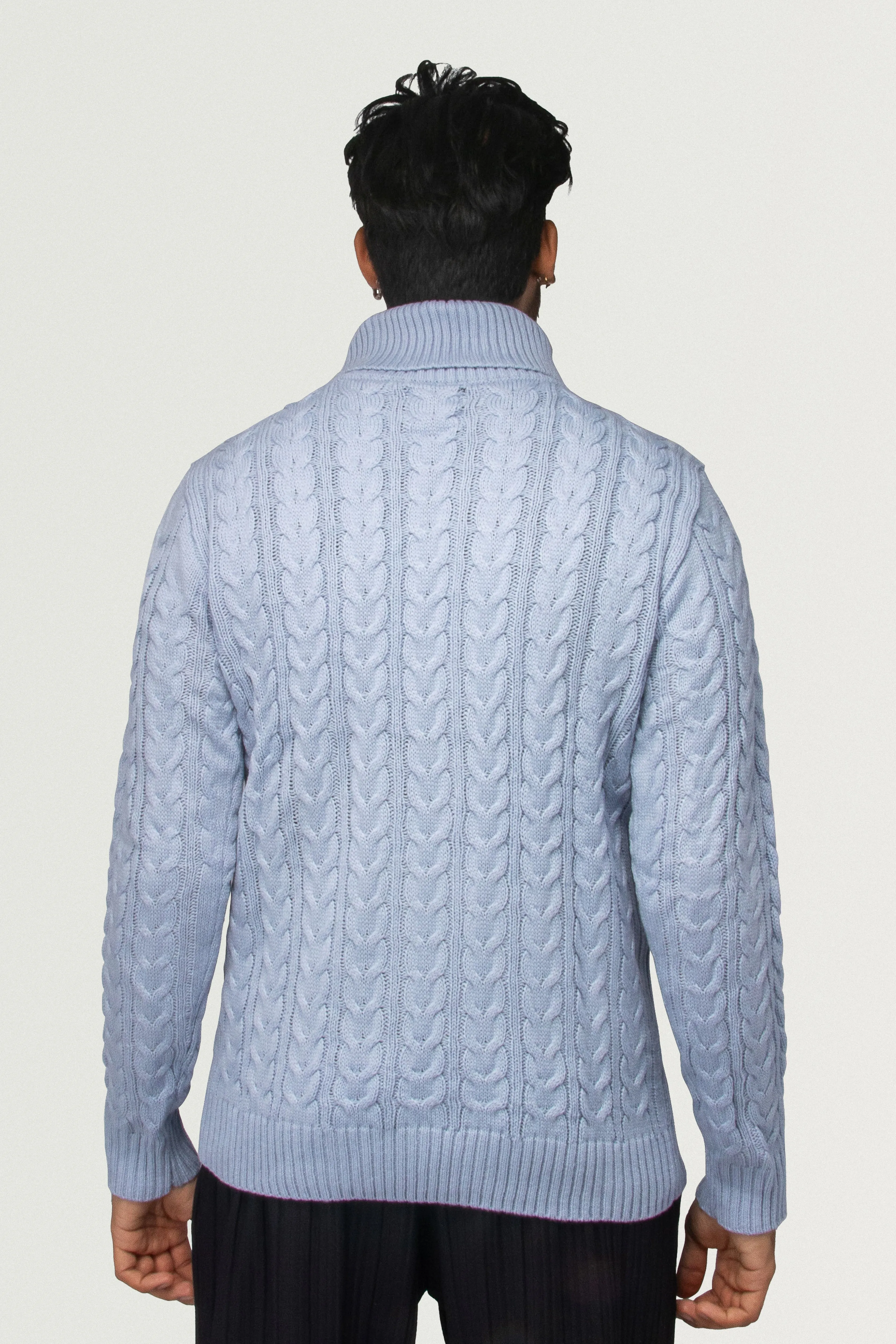 X RAY Men's Soft Slim Fit Turtleneck Pullover Sweaters