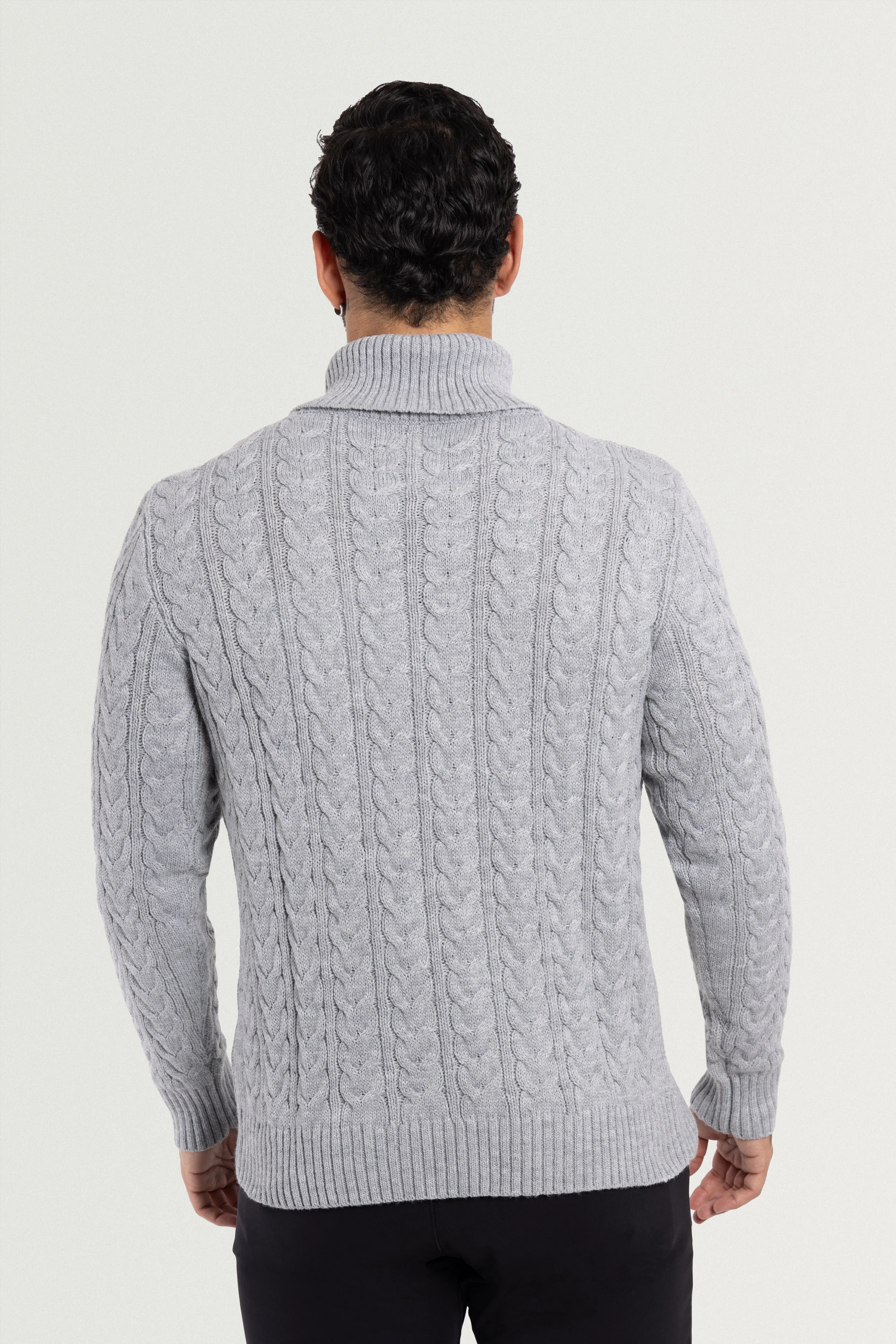 X RAY Men's Soft Slim Fit Turtleneck Pullover Sweaters